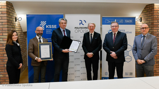 Politechnika Opolska rozpoczyna współpracę z klastrem Silesia Automotive  Advanced Manufacturing KSSE