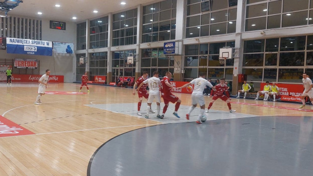 Futsal: ambitna postawa nie wystarczyła. Gredar Brzeg przegrywa pierwszy półfinał Pucharu Polski