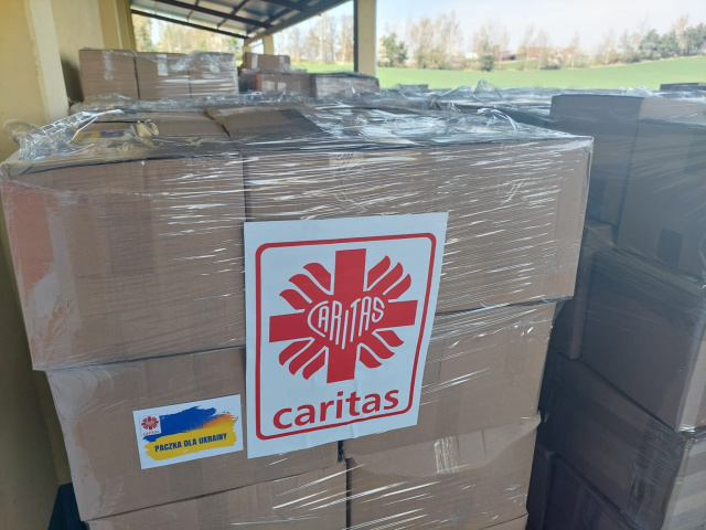 Opolska Caritas wysyła blisko 2 tysiące Paczek dla Ukrainy. 18 ton darów trafi m.in. do Lwowa, okolic Kijowa, Tarnopola i Charkowa