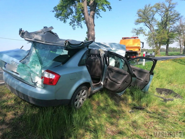Śmiertelny wypadek na DK41 w Piorunkowicach. Droga jest zablokowana