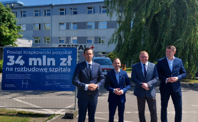 34 miliony złotych z Polskiego Ładu na modernizację szpitala w Krapkowicach. To największa dotacja w regionie