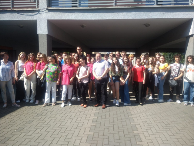 Uczniowie z Rumunii i Węgier odwiedzili Liceum Ogólnokształcące nr 2 w Opolu