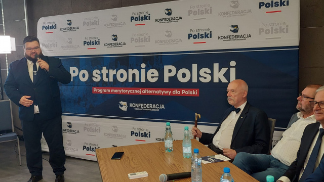 Po stronie Polski. Konfederacja przestawiła nową ofensywę programową w stolicy regionu