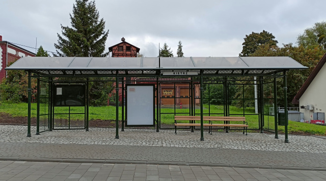 Finał remontu dworca autobusowego w Kietrzu