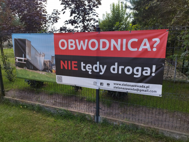 Apel mieszkańców gminy Łubniany do GDDKiA. Nie chcą obwodnicy Zawady w pobliżu swoich domów