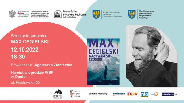 Z czytelnikami spotka się Max Cegielski