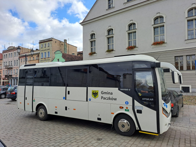 Nowy autobus w taborze gminy Paczków. Pomoże niepełnosprawnym