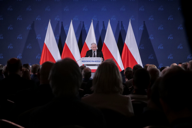 Jarosław Kaczyński w Kędzierzynie-Koźlu: każdy głos jest na wagę złota, niezdecydowanych da się przekonać