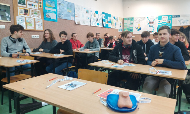 Dość tabu O raku jądra specjaliści rozmawiali z uczniami opolskiego elektryczniaka