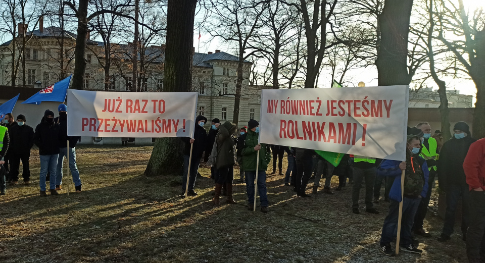 Protest rolników w Głubczycach - [fot: Grzegorz Frankowski]