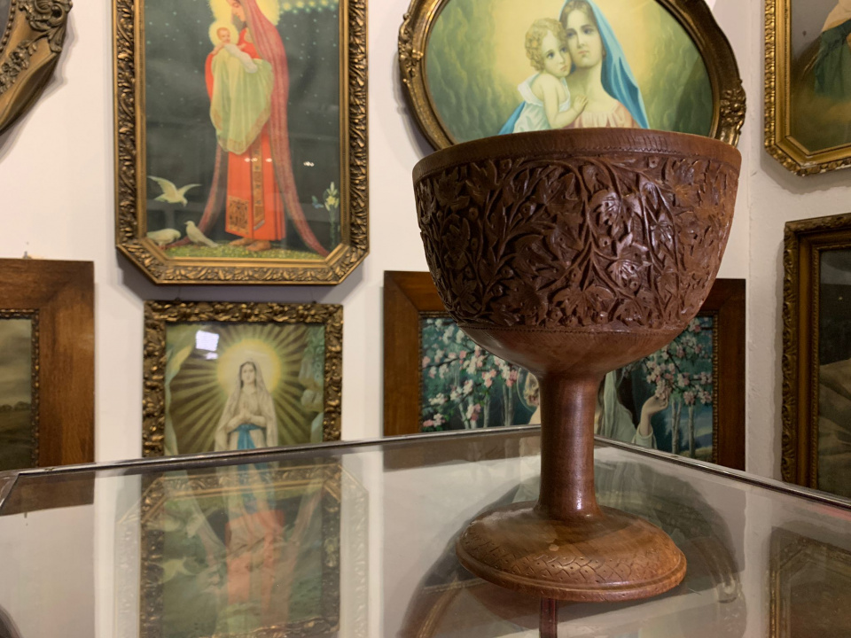 Odkrycie w Muzeum Sztuki Sakralnej - relikwia św. Jana Pawła II [fot. A. Pospiszyl]