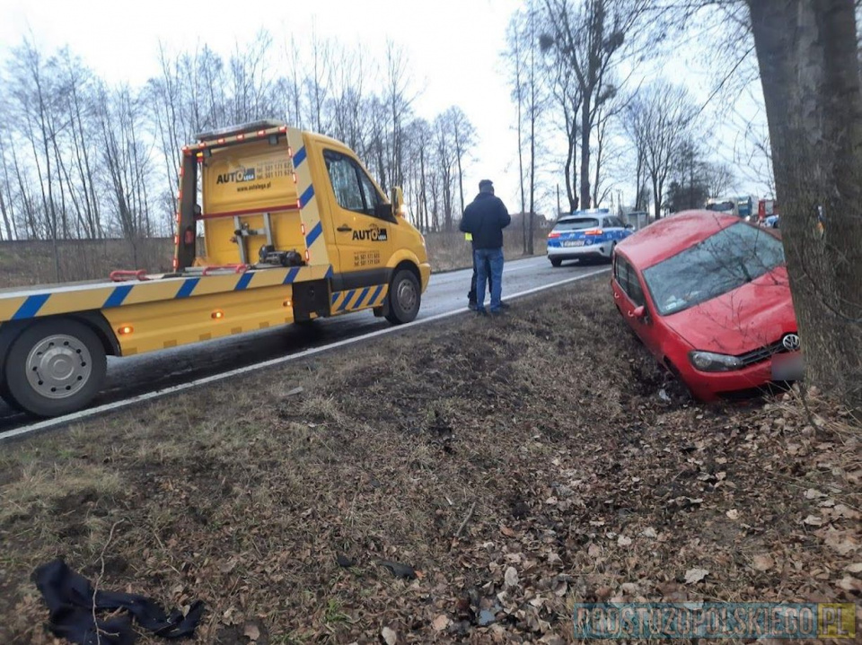 Wypadek w gminie Rudniki foto: Mario