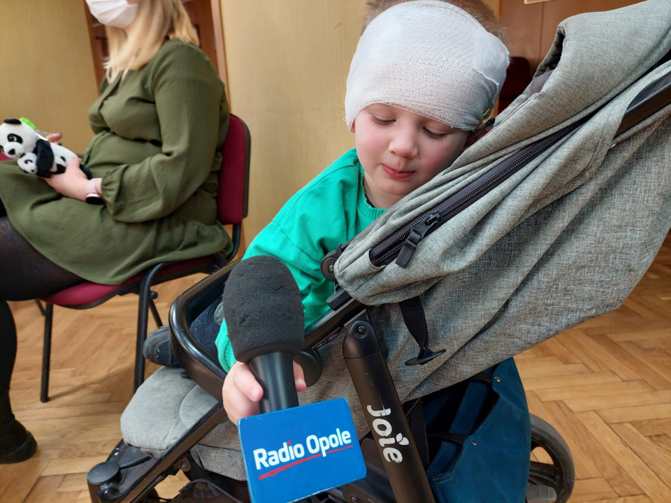 Pierwszy w regionie zabieg wszczepienia implantu ślimakowego wykonano w USK w Opolu. 3-letni pacjent ma się dobrze [fot. Katarzyna Doros]