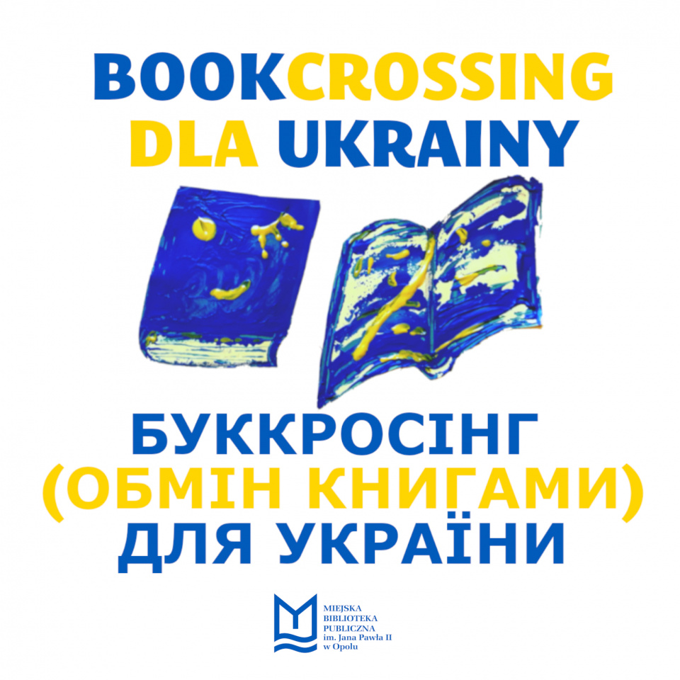 MBP w Opolu uruchamia punkt wymiany książek w języku ukraińskim [fot.facebook/mbpopole]]