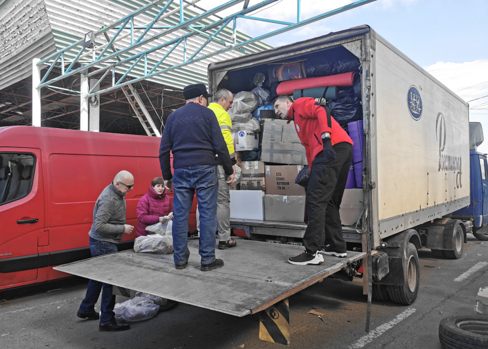 Tony darów od mieszkańców Opolszczyzny jadą do Ukrainy [fot. archiwum gminy]