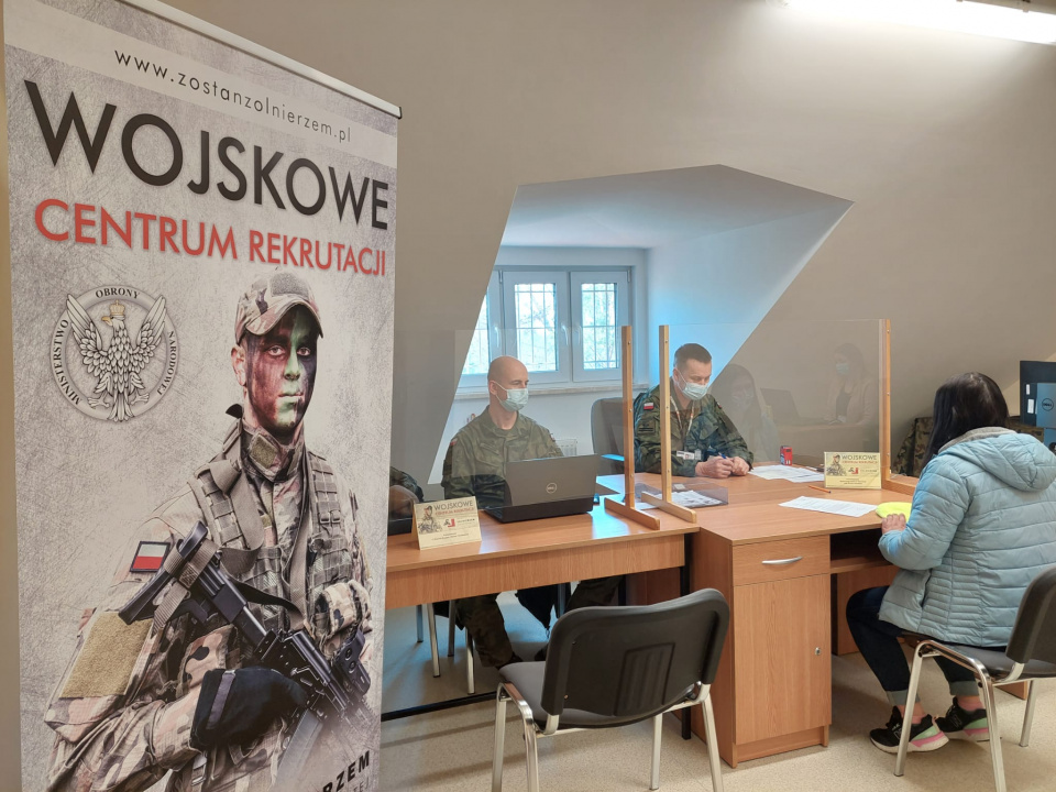 Wojskowe Centrum Rekrutacji przy WKU w Opolu [fot. Katarzyna Doros-Stachoń]