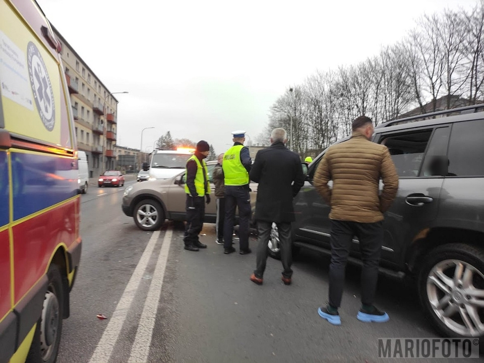 Wypadek w Opolu foto:Mario