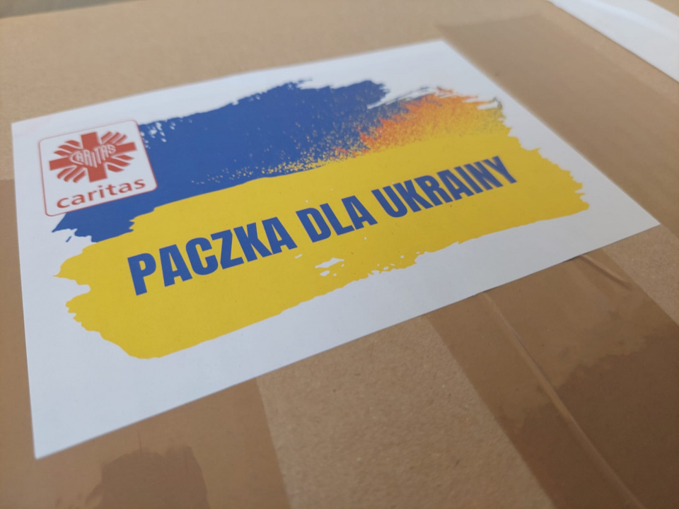 "Paczka dla Ukrainy" [fot. Katarzyna Doros]