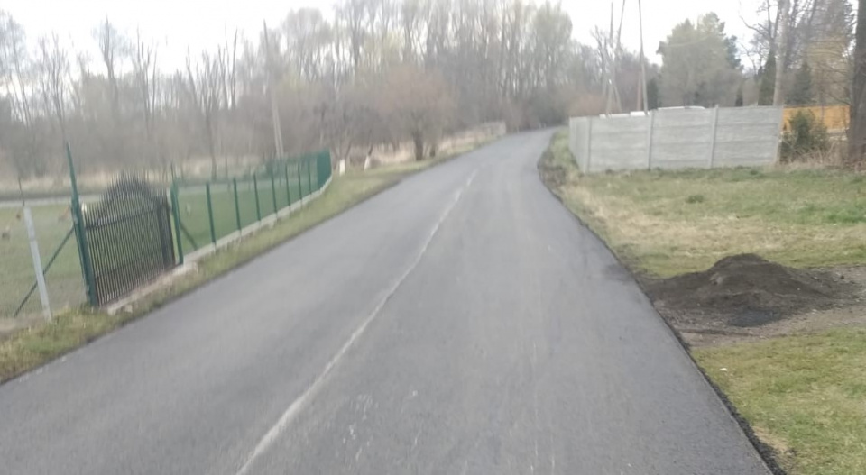 Wyremontowana droga w Pilszczu - [fot: gmina Kietrz]