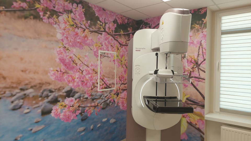Pracownia mammograficzna w szpitalu w Kędzierzynie-Koźlu [fot. Katarzyna Doros-Stachoń]