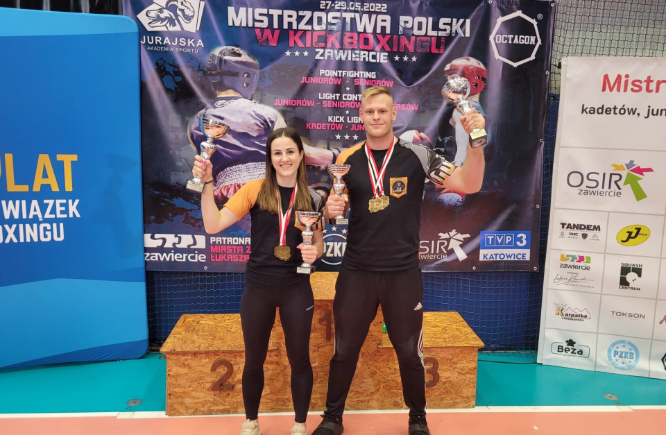 Medaliści MP w kickboxingu - [fot: Karolina Słodkowska]