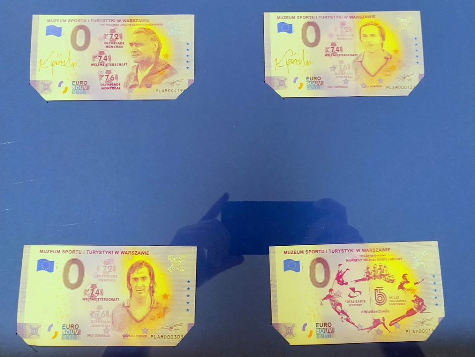 Wystawa "0 euro" w Oleskiej Bibliotece Publicznej [fot. Witold Wośtak]