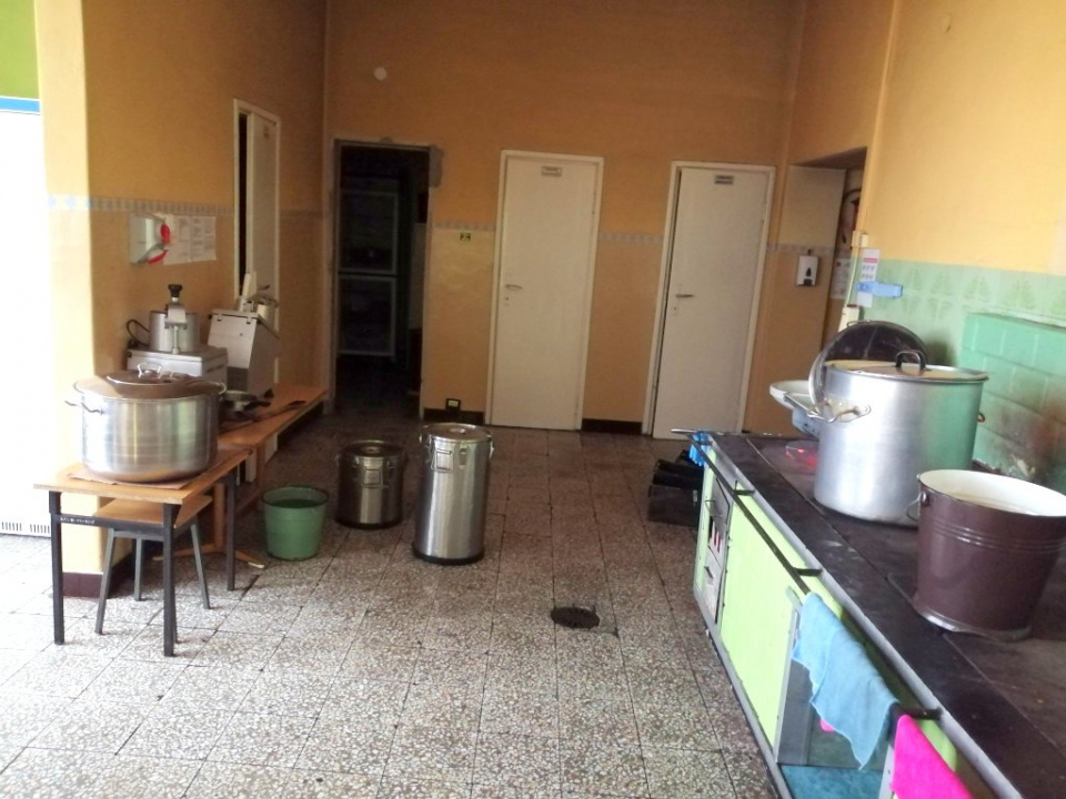 Stara kuchnia szkoły w Jaworznie [fot. www.facebook.com/Gmina Rudniki]