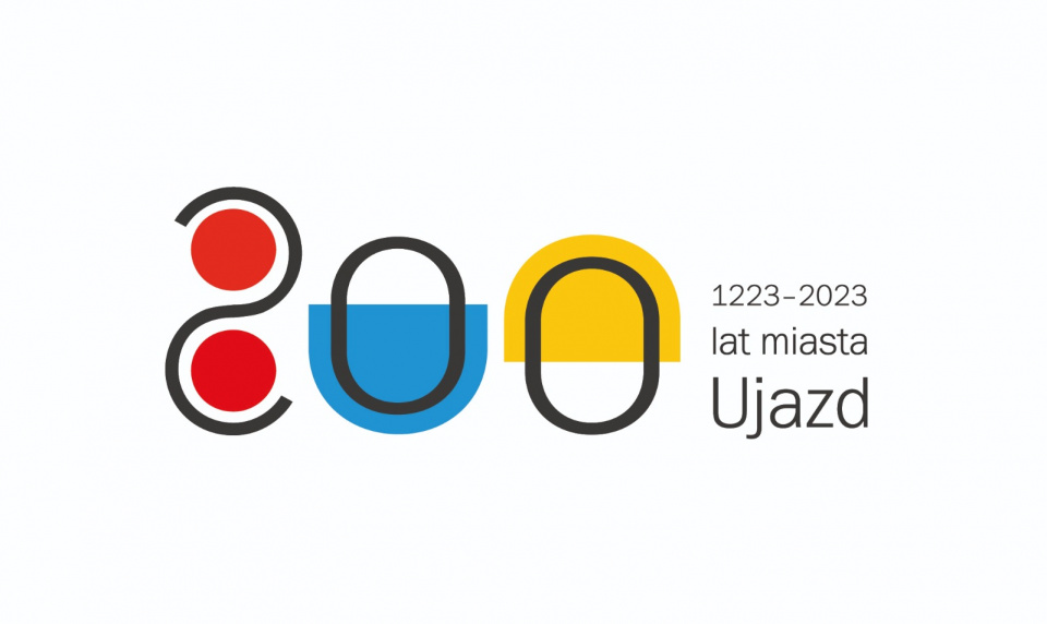 Zwycięskie logo z okazji 800-lecia Ujazdu [fot. mat. gminy]