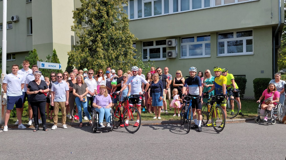 Na rowerze z Krapkowic do przylądka Roze rajd charytatywny dla Martyny Koteluk [fot. Katarzyna Doros-Stachoń]