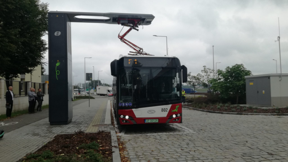 Pierwszy elektryczny autobus już na ulicach Opola [fot.Piotr Wójtowicz]