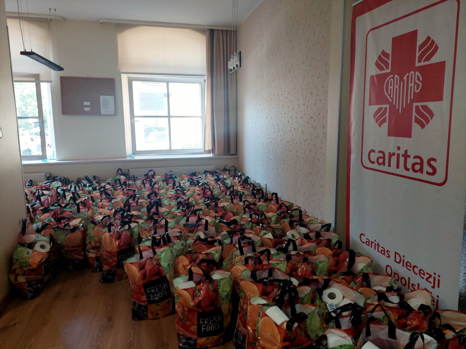 Pomoc Caritas dla uchodźców z Ukrainy [fot. Katarzyna Doros-Stachoń]
