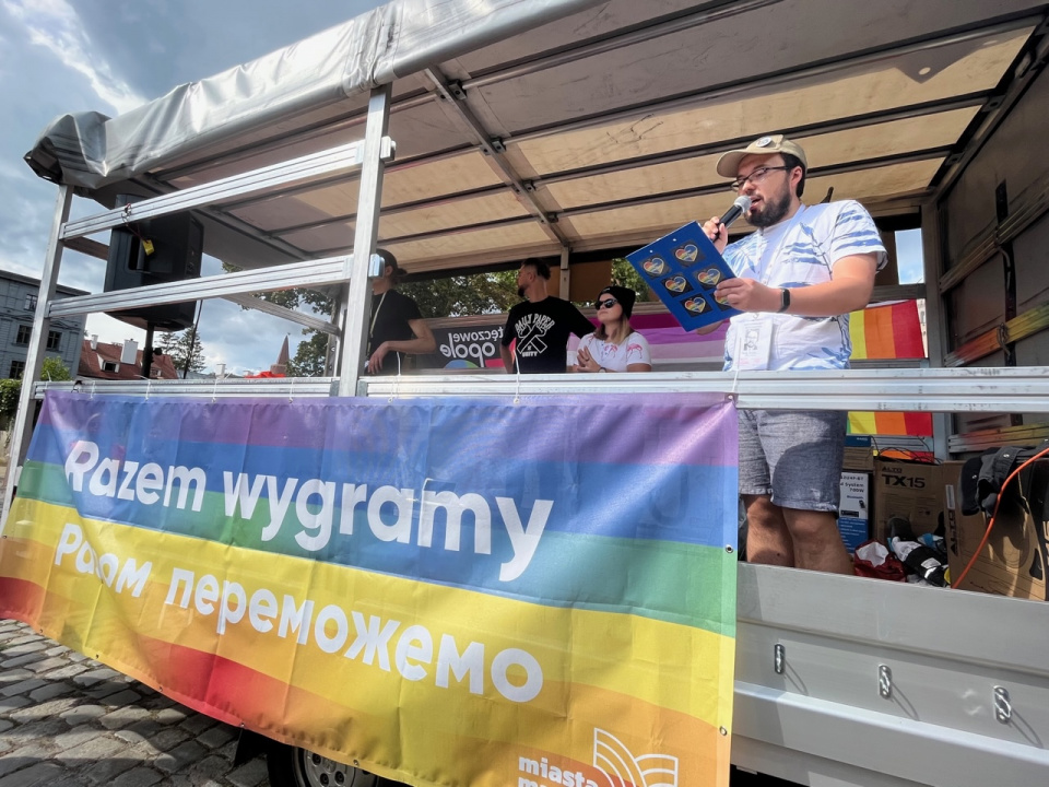 Ulicami Opola przeszedł IV Marsz Równości. Nie obyło się bez kontrmanifestacji [fot.M.Matuszkiewicz]