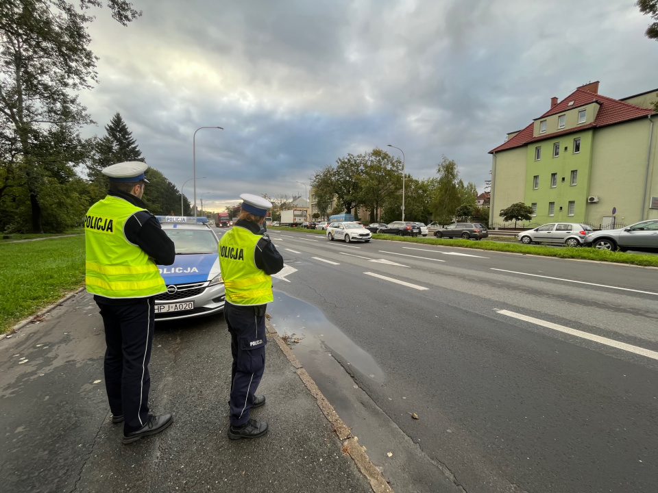 Na opolskich drogach trwa policyjna akcja pod nazwą ROADPOL SAFETY DAYS [fot.M.Matuszkiewicz]