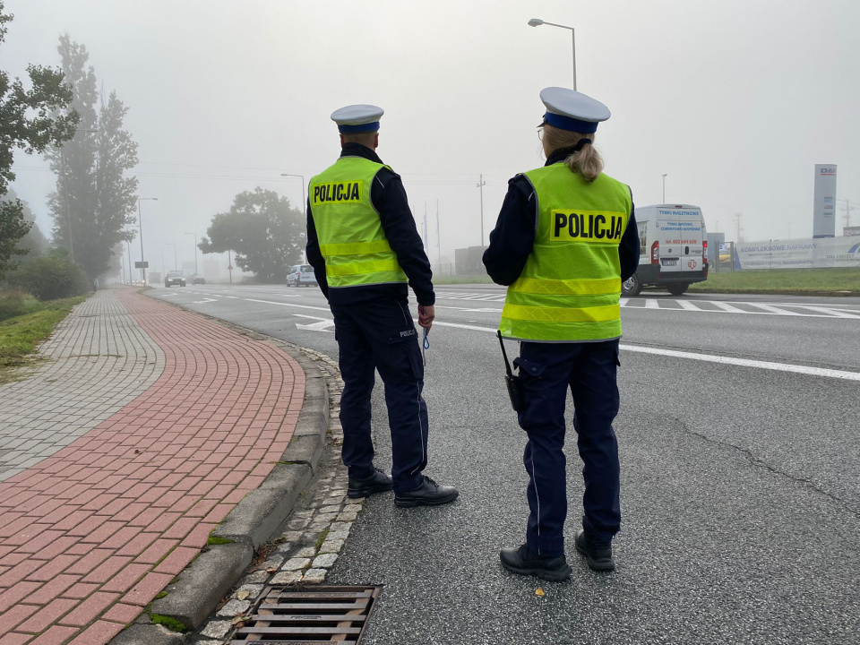 Od samego rana policjanci prowadzą wzmożone kontrole trzeźwości na drogach województwa opolskiego [fot.Maja Laksy]