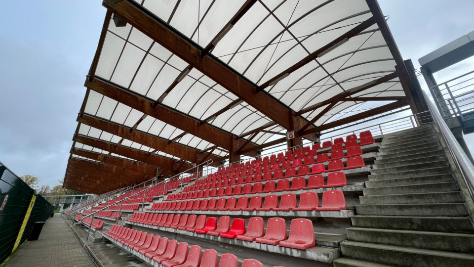 Stadion w Brzegu [fot. Daniel Klimczak]