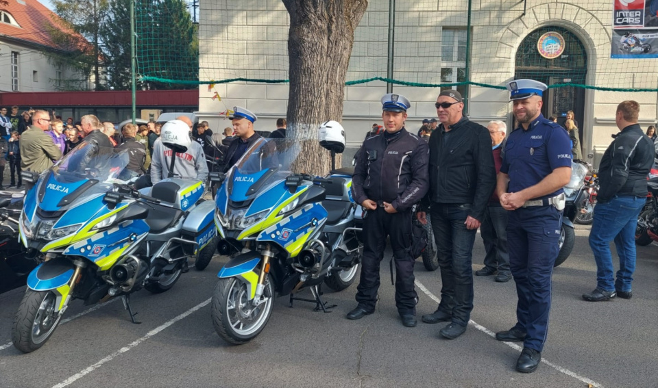Opolska policja podsumowała tegoroczny sezon motocyklowy [fot. Katarzyna Doros-Stachoń]
