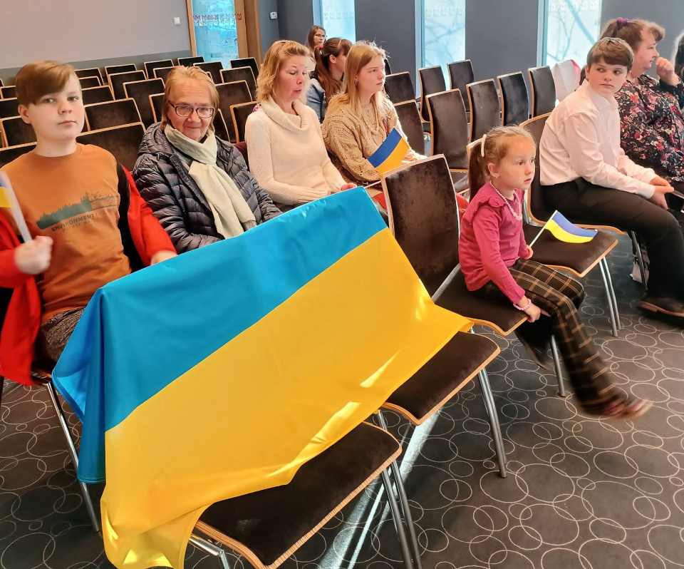 Spotkanie Ukraińcy w Opolu w MBP [fot. Mariusz Majeran]