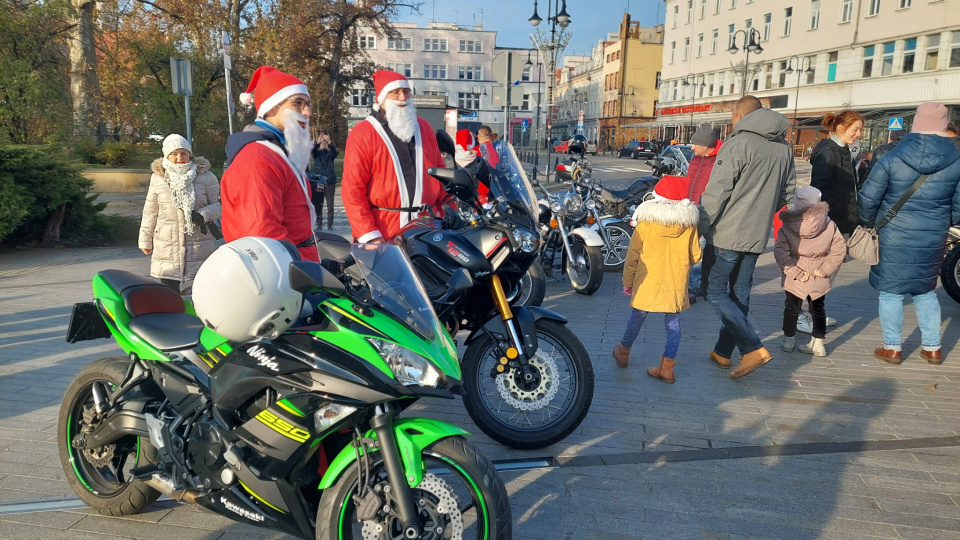 Mikołaje na motocyklach w Opolu [fot. Katarzyna Doros-Stachoń]