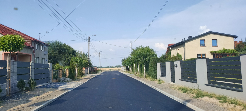 Przebudowane drogi w gminie Skoroszyce [fot. Urząd Gminy w Skoroszycach]