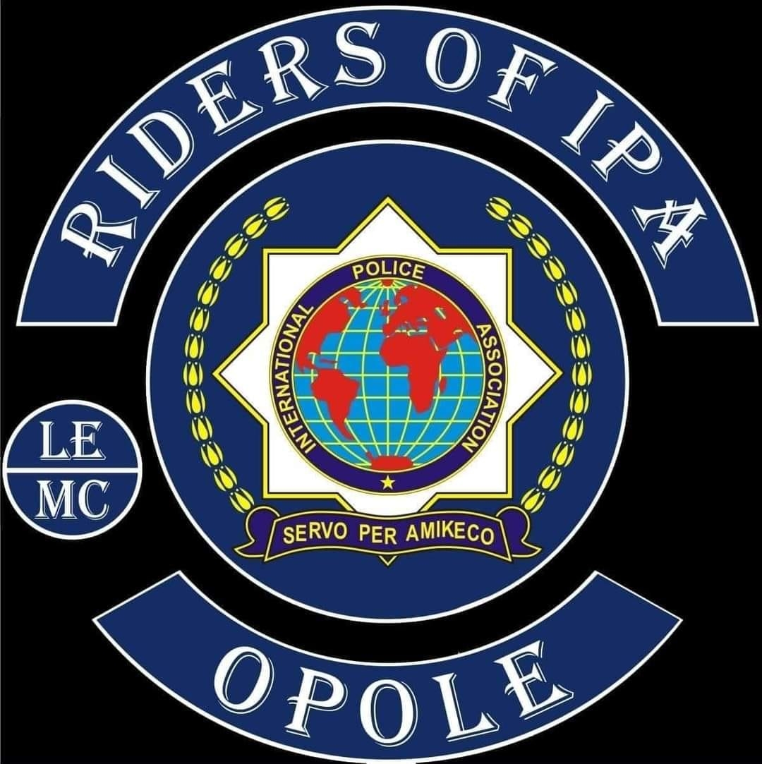 Logo Kluby Motocyklowego Riders of IPA LE MC Poland chapter Opole