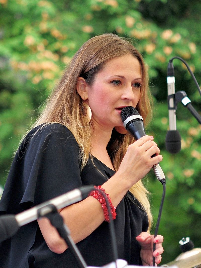 Agnieszka Wilczyńska [fot. Przemysław Jahr, źródło: https://commons.wikimedia.org/]