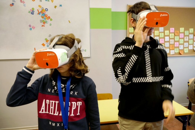 3D w druku, VR na oczach. Cyfrowy świat stanął otworem przed uczniami z Niemodlina [ZDJĘCIA]