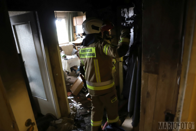 Pożar mieszkania na osiedlu AK w Opolu. Jest komunikat spółdzielni