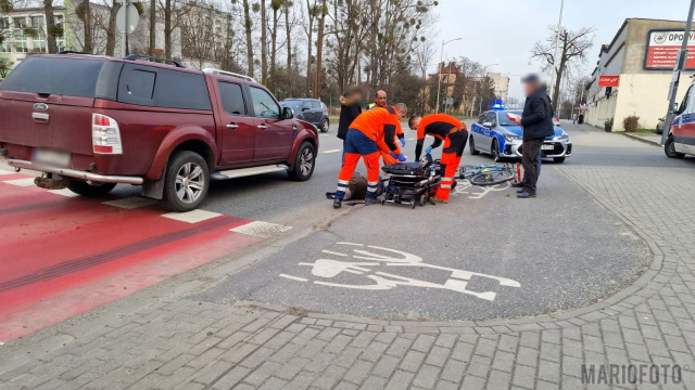 Opole: potrącenie rowerzysty na Niemodlińskiej