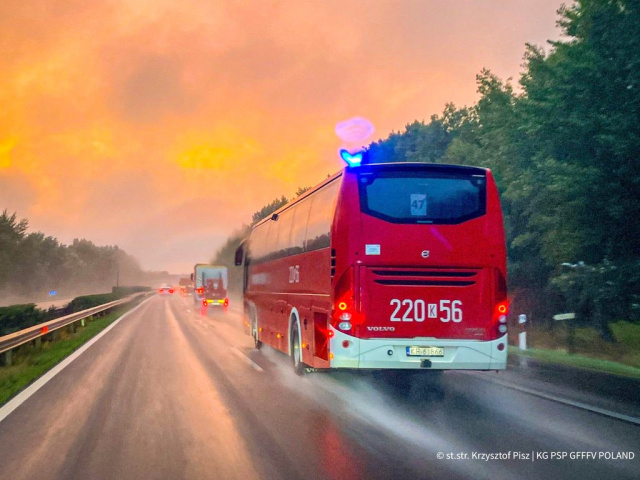 Wczesnym popołudniem polscy strażacy wrócą z Grecji do Katowic