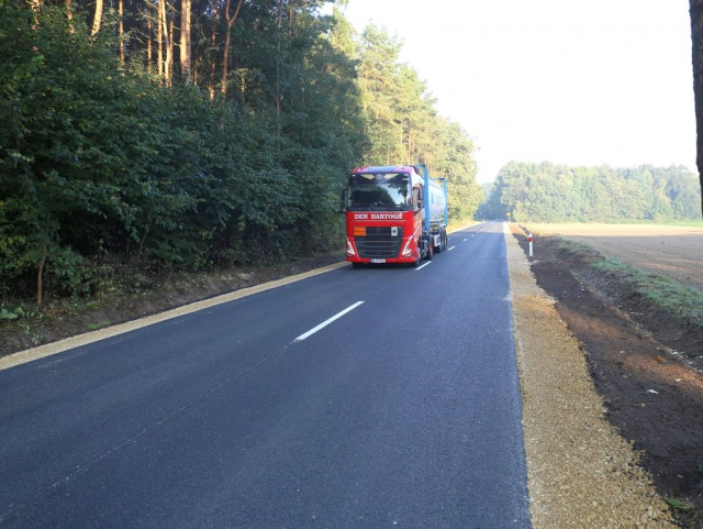 Nowy komfort jazdy w gminie Gorzów Śląski. Koniec inwestycji wartej niemal 2 miliony złotych