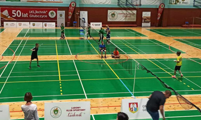 Jubileuszowe zawody badmintona w Głubczycach