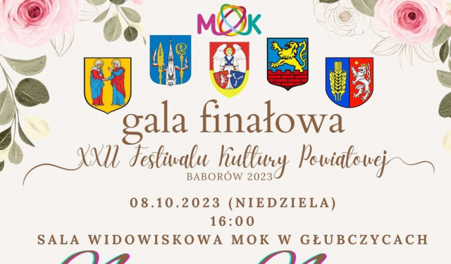 Najlepsi z najlepszych wystąpią na finałowej gali Festiwalu Kultury Powiatowej w Głubczycach
