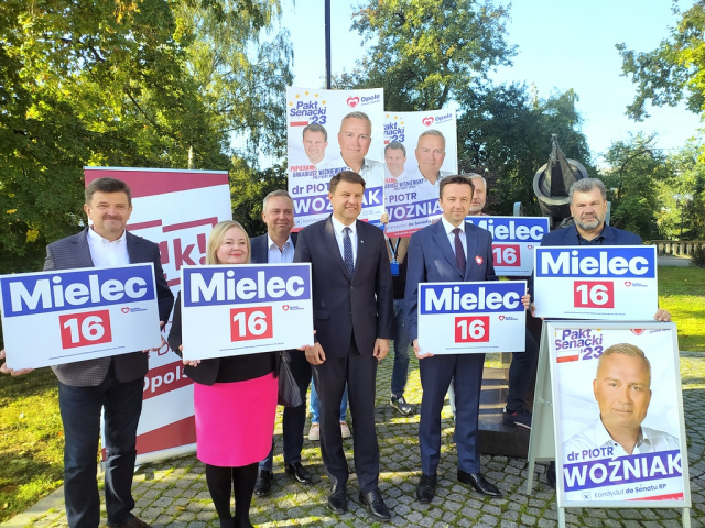 Dr Piotr Woźniak i Piotr Mielec z poparciem ruchu Tak Dla Polski w wyborach do parlamentu