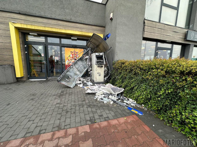 Złodzieje wysadzili bankomat w Zawadzie koło Opola